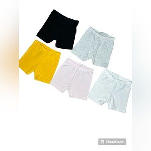 5 pack Old Navy girls biker shorts 2T